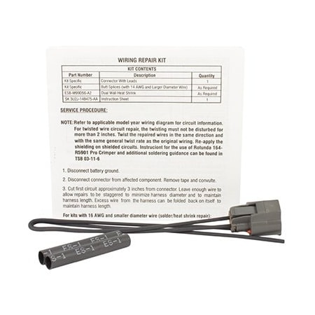 Motorcraft Wire Assembly, Wpt1077 WPT1077